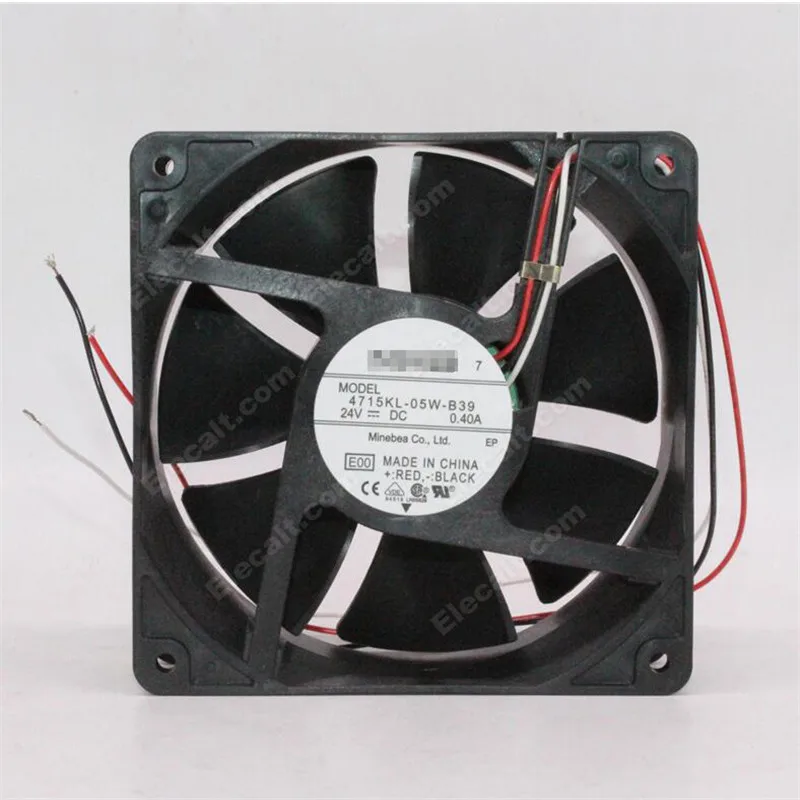 

Original New Cooling Fan Cooler For NMB 4715KL-05W-B39 24V 0.4A 12CM 12038 24V