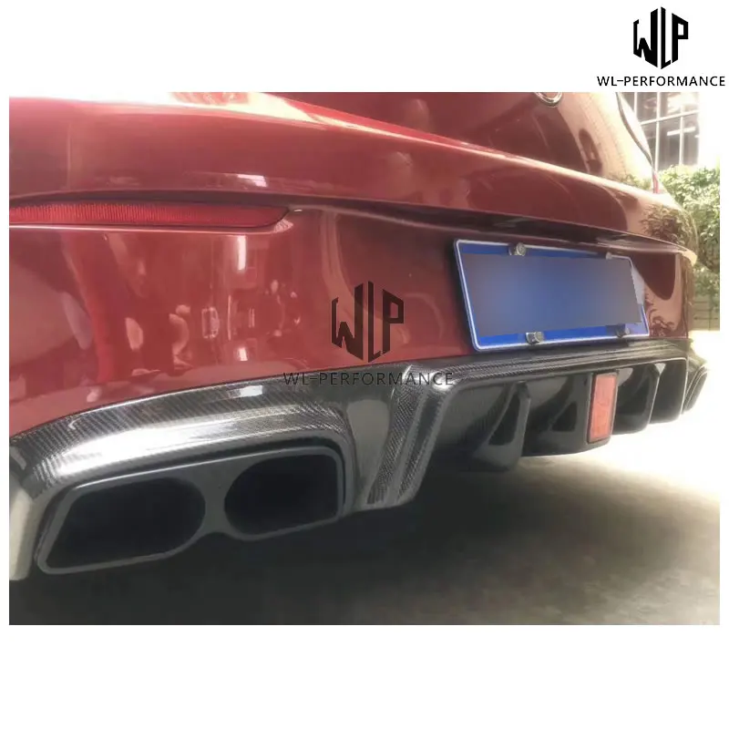 E63s высококачественный комплект из углеродного волокна для кузова автомобиля передний сплиттер вентиляционные отверстия задний диффузор хвостовое горло и стент для Mercedes-Benz w238