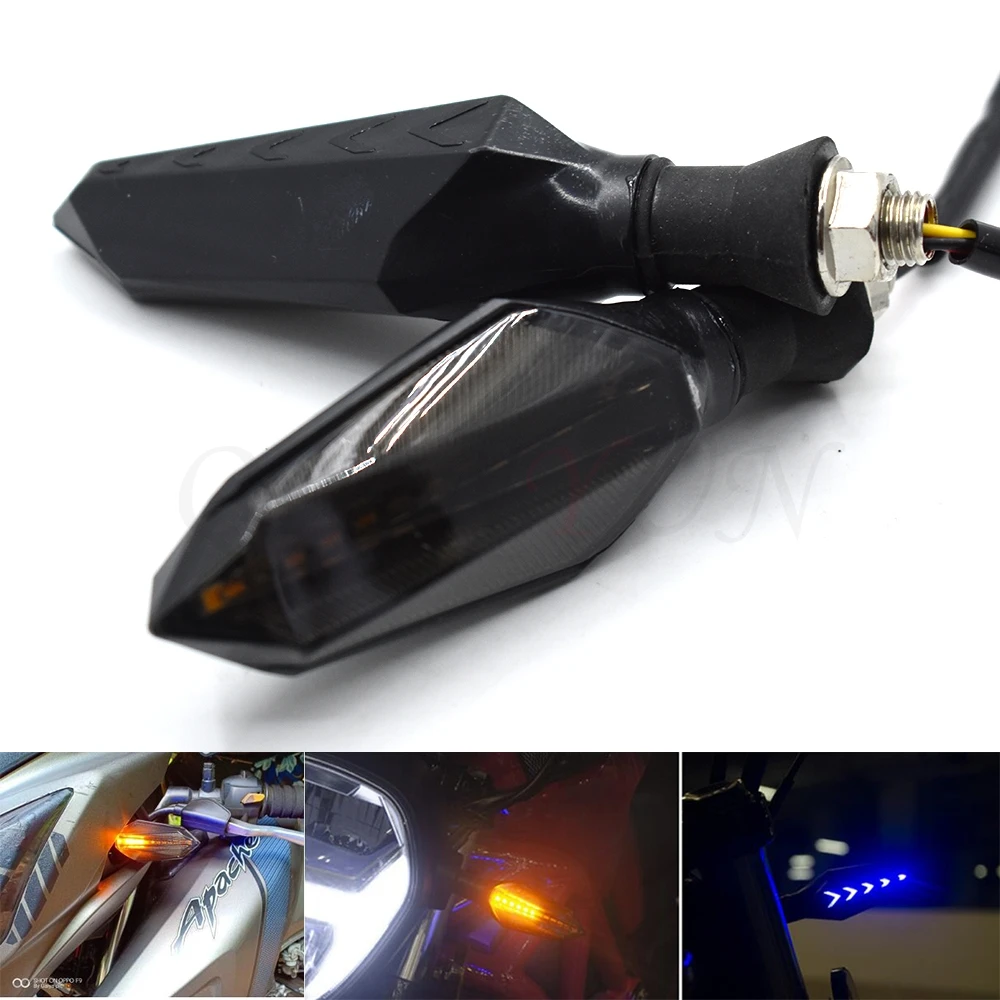 

2pcs motorcycle turn signal LED indicator blue yellow high quality For KTM RC8 / R 1290 Super Duke R 990 SuperDuke 690 Duke