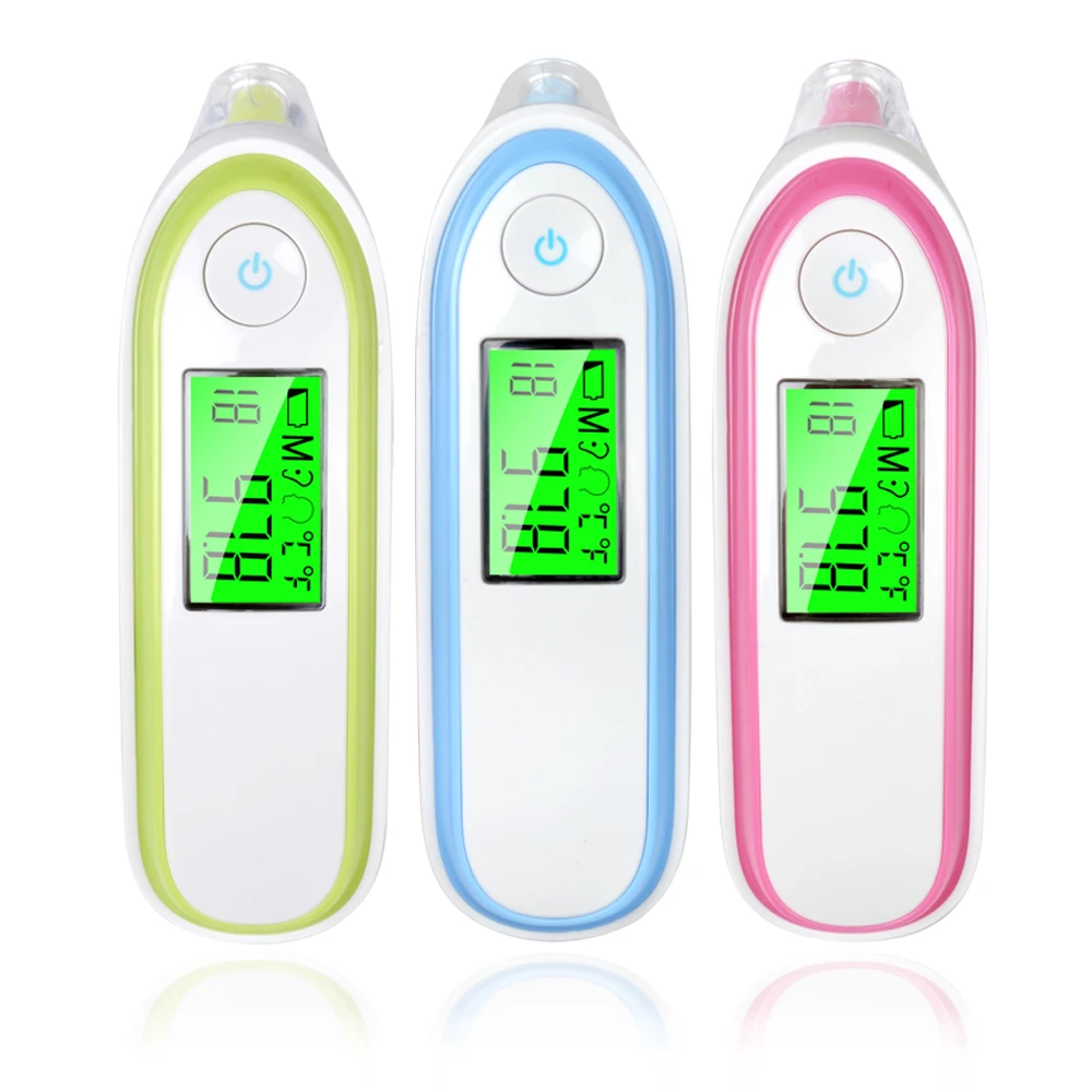 ABAY инфракрасный Детский термометр Бесконтактный ЖК-дисплей ухо и лоб Лазерная температура тела цифровой ребенок взрослый медицинский термометр