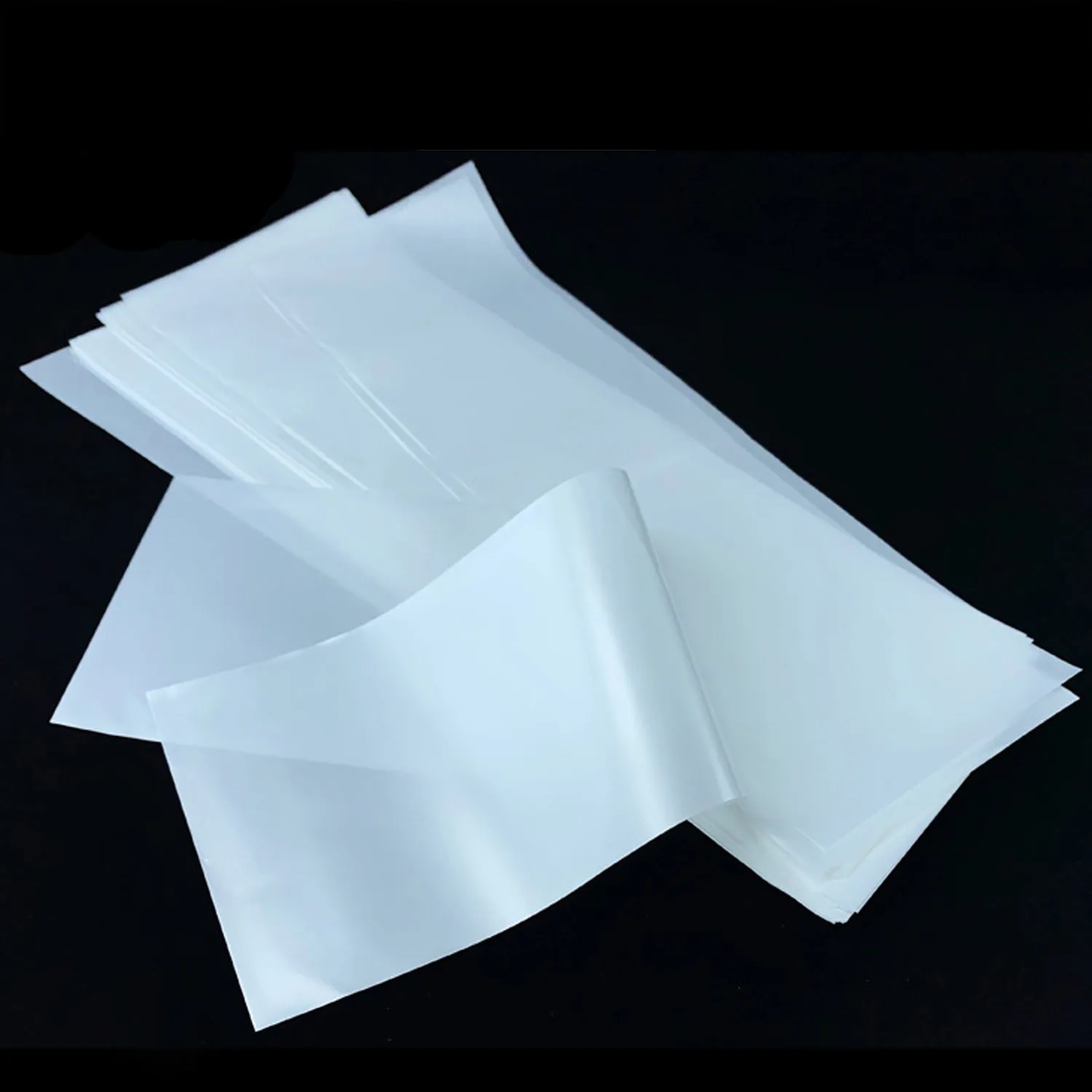 Papel de tinte para el cabello, hoja de separación reutilizable para tinte de resaltado, papel de aluminio para mechas, herramienta de peluquería y barbería, 100 piezas