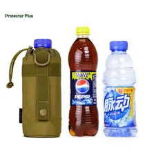 Новая спортивная камуфляжная сумка На открытом воздухе, система Molle, сумка-держатель для бутылки, военная, Охотничья, тактическая, держатель для чайника
