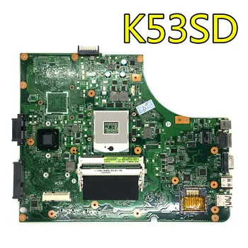 

K53SD Motherboard Rev: 2.3 For Asus A53E A53S K53E K53S K53SD motherboard K53E mainboard K53E laptop motherboard test 100% ok