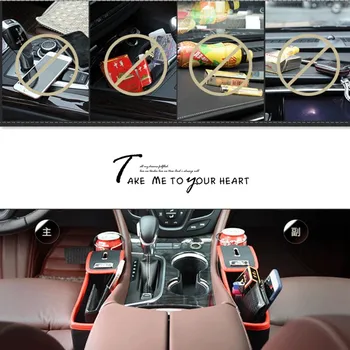 

2020 New Left / Right Car Seat Crevice Gaps Storage Box FOR Bmw mini cooper countryman r60 r56 r50 f56 f55 R52 R57 R58 R59 R61