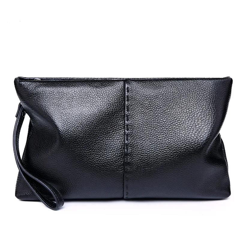

Song Still of MEN'S Handbag Men's Bag Genuine Leather Large-Volume Full-grain Leather Clutch Bag Soft Leather Briefcase Fashion