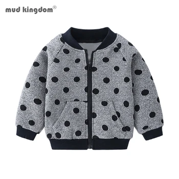 

Mudkingdom Boys Jackets Long Sleeve 2020 Autumn Winter Fashion Print 2 to 6 Years Boys Warm Outerwear Coats Kids Clothes