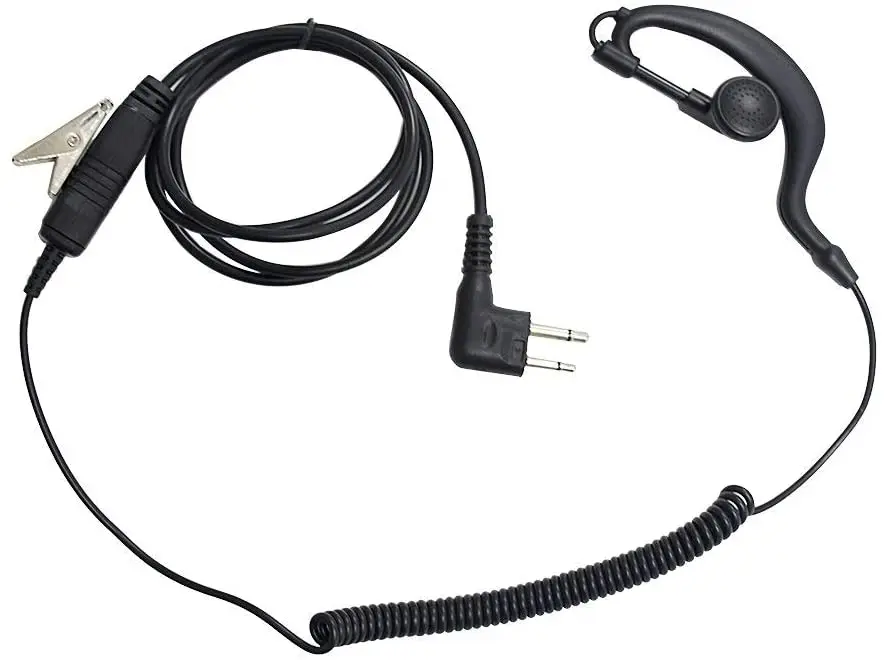 

Radioman Earhook Earphone with PTT Mic for Motorola CP88, CP040, CP100,CLS1110, CLS1410,BC10, BC20, BC90 Walkie Talkie