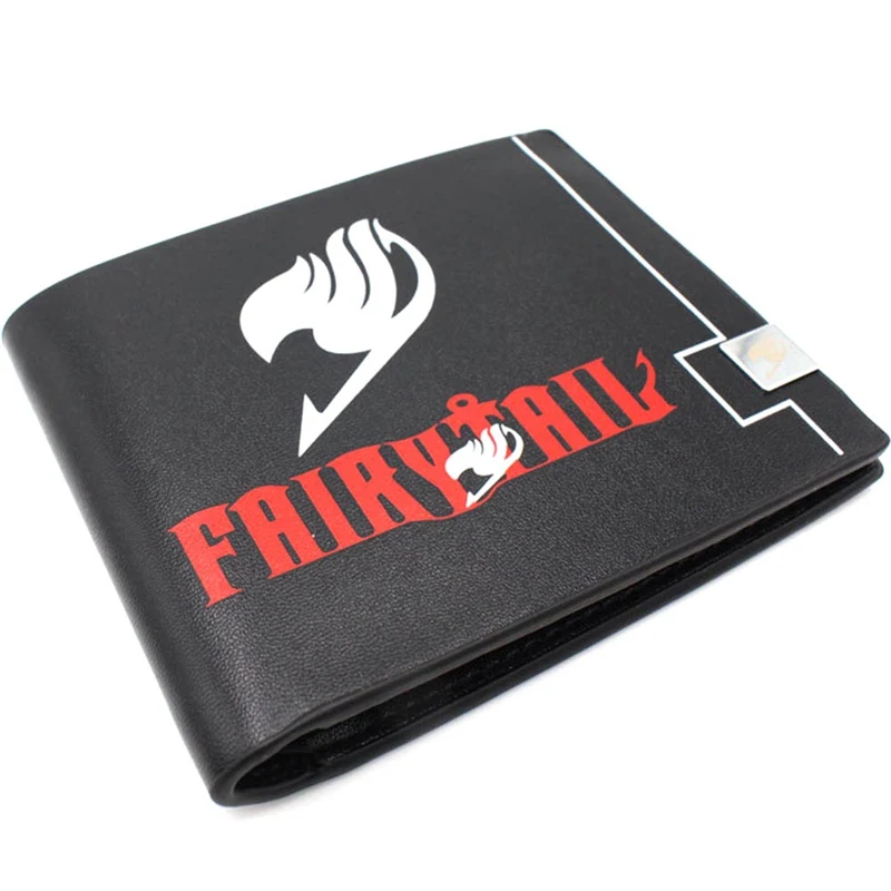Anime Fairy Tail Guild Billfold Bifold Wallet Card Holder Purse Bag Cosplay Gift carteras femeninas