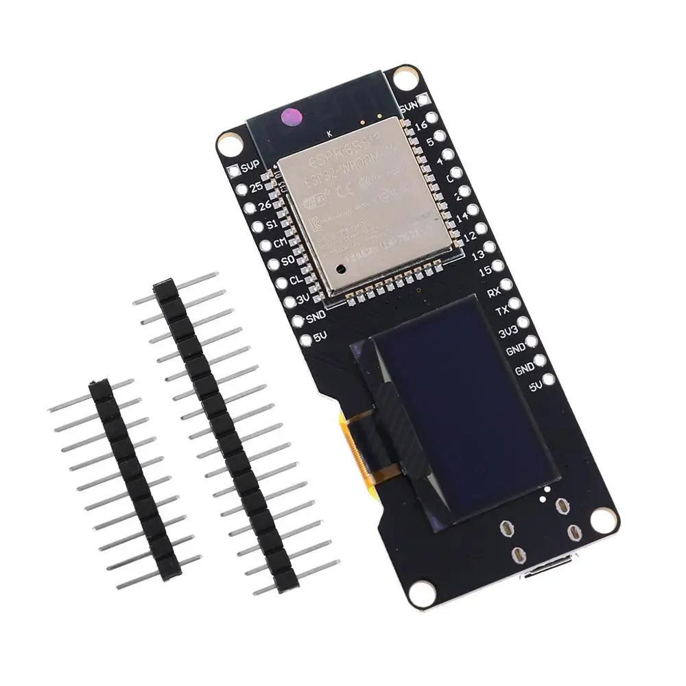 Online Nuevo 2017 ESP32 OLED Wemos módulo WiFi + Bluetooth + Dual ESP 32 ESP 32S ESP8266 OLED para Arduino gran oferta