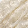 1yard/lot Good Quality Mesh Cotton Embroidery Lace Fabric Soft Cloth Dress Material ► Photo 2/6
