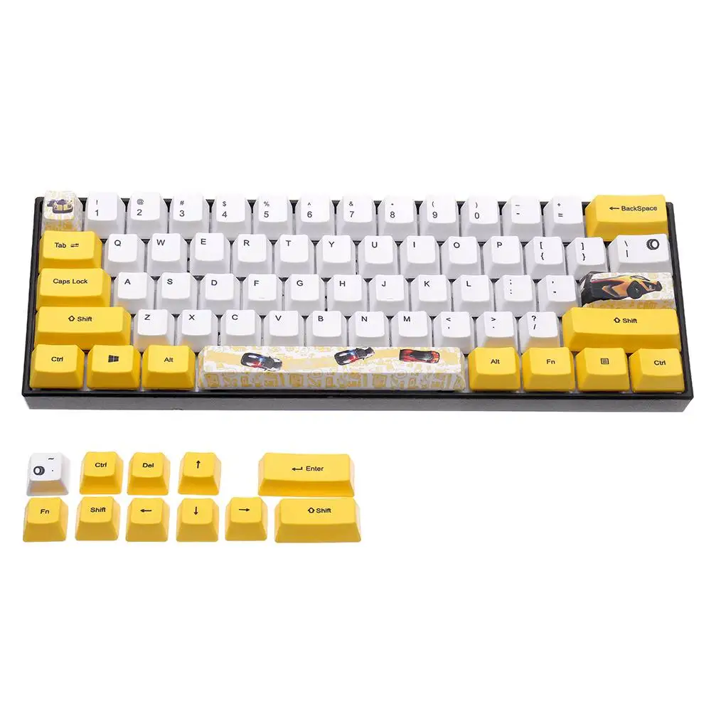 Набор ключей для мотоцикла PBT сублимационный профиль OEM GK61 GK64 механическая