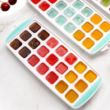 Migecon 21/36 сетка форма для льда Силиконовый поднос DIY холодная форма для фруктового льда производитель кухонных гаджетов квадратной формы для напитков