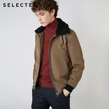 Избранное зимнее новое шерстяное пальто Мужская шерстяная одежда лацканы Хлопчатобумажная Куртка S | 418427533