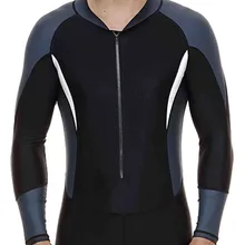 ジッパーストレッチダイビング水着ストレッチフルボディウェットスーツサーフ水着長袖ジャンプスーツ汽船スポーツ & エンターテイメント(China)