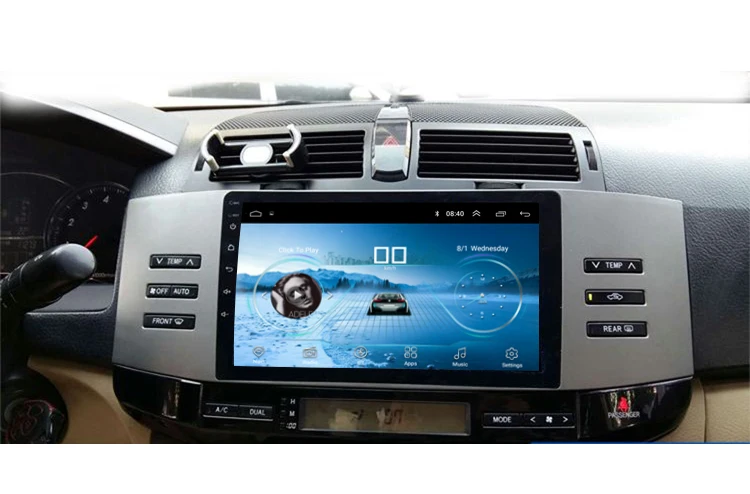 " Android 9,1 автомобильный DVD мультимедийный плеер gps для Toyota eiz Mark x 2007 2008 2009 аудио автомобильный Радио Стерео Навигатор bluetooth