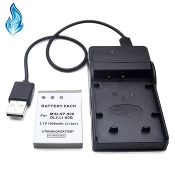 

Li-80B Li-80B Li-ion Battery USB charger for Olympus digital cameras fits T-100, T100 T-110, T110 X-960, X960