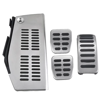 

4Pcs Car Rest Accelerator Brake Pedal for Golf 4 Bora Beetle RSi R32 -A3 SEAT