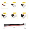 Lipo batería Balance Cable de alambre w bloqueo 2 S 3 s 4S 5S 6 s Imax B6 conector 100mm 22AWG diámetro de 0,08 a 200 grados Super suave ► Foto 3/6