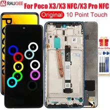 

Original Display For Xiaomi Poco X3 X3 Pro NFC LCD Display Touch Screen Digitizer Assembly Replacement For Pcco X3 NFC Screen
