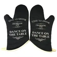 Высокая термостойкость гриля перчатки изолированные перчатки-Прихватки на-скольжения Potholder перчатки для кухни выпечки жарки барбекю