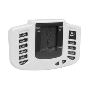 

Electrical Stimulator Full Body Relax Muscle Therapy Massager Massage Pulse Tens Acupuncture Health Care Slimming Machine 16Pads