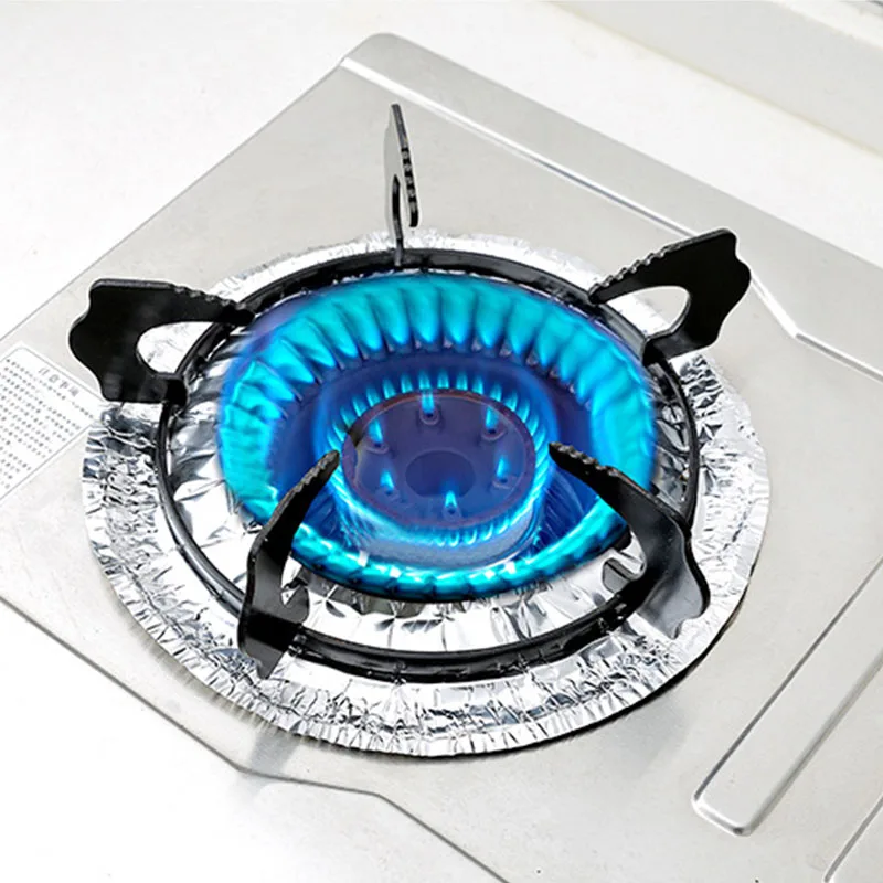 10 шт. кухонная газовая плита алюминиевая фольга бумага устойчивая к высоким