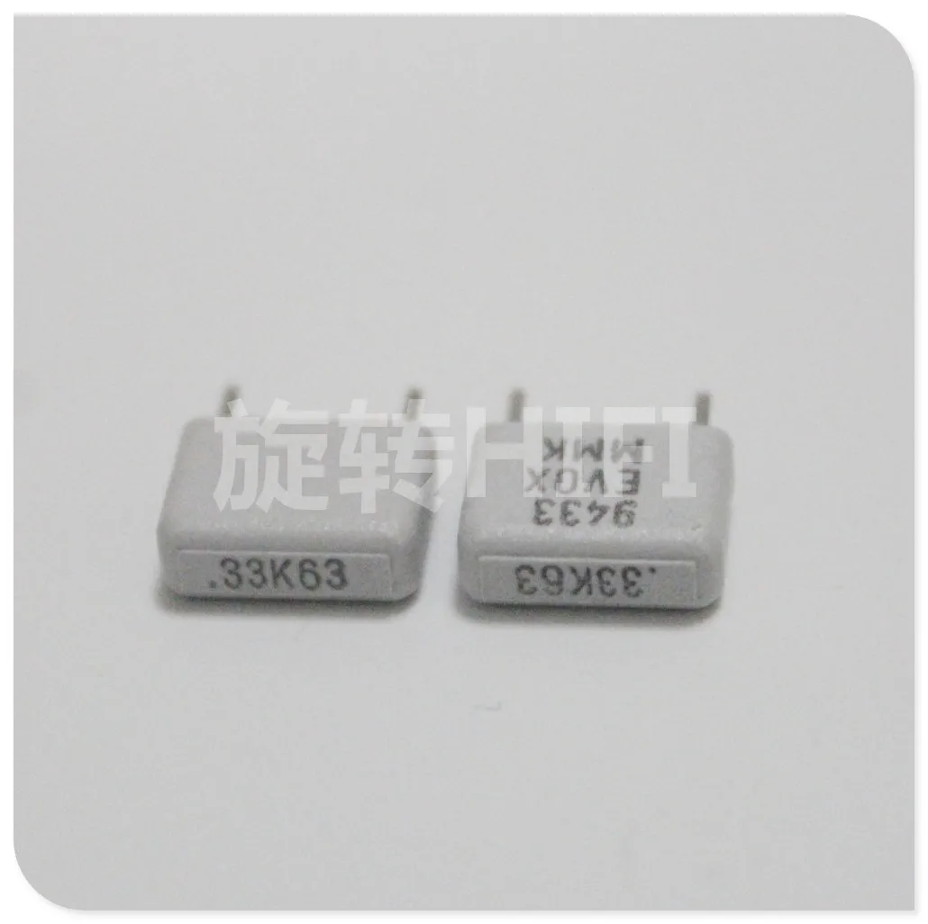 20 шт. EVOX MMK7.5 0,33 мкФ с алюминиевой крышкой, 63В p7.5mm пленочный конденсатор MMK 334/63В аудио 334 горячая Распродажа MMK7 0,33 мкФ/63В 330nf неполярный