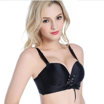 

Women Sexy Smooth Seamless Bra Lady Side Support Push Up Padded Underwear Adjustment Bra Lingerie