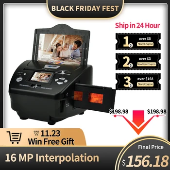 

8.1 Mega Pixels Photo and Film Scanner 135 Negative Scanner Photo Scanner COMBO Scanner 2.4 inch Film Converter Bussiness Card