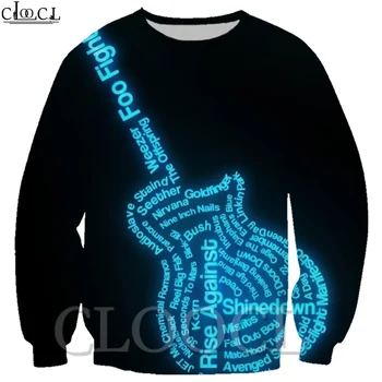 

CLOOCL 3D Printed Harajuku Popular Sweatshirts Men/Women Streetwear Colorful Roll and Rock Hip Hop Unisex Streetwear Sweatshirt