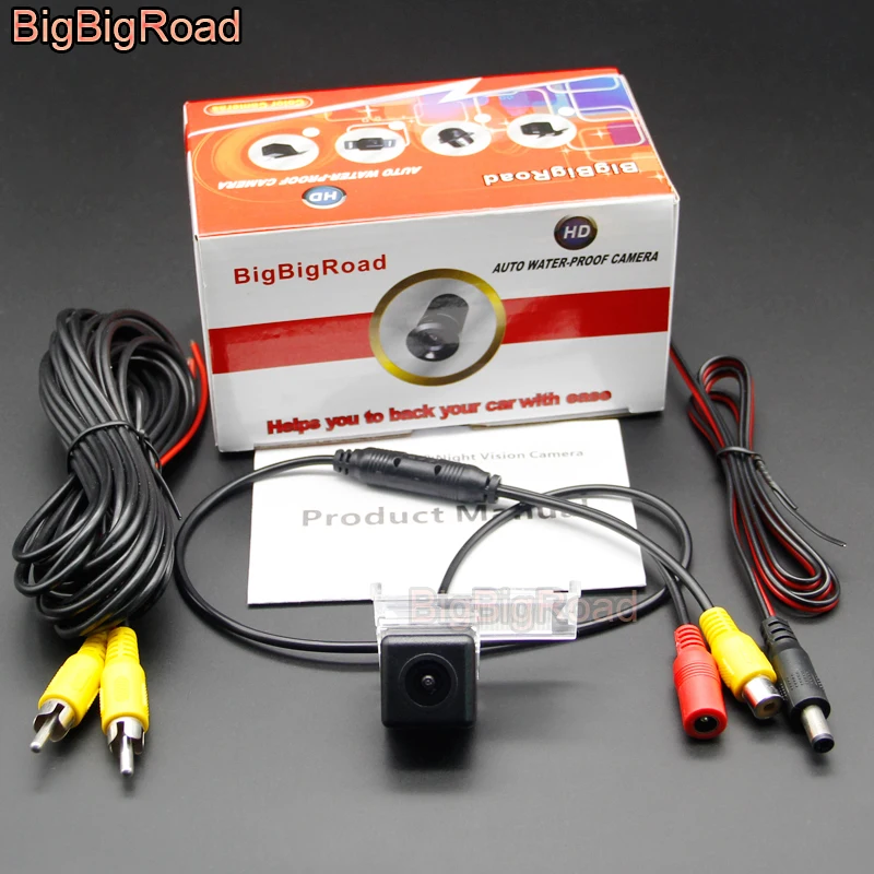 BigBigRoad для Peugeot DS5 DS6 4008 2008 301 308 408 508 C5 3008 307 307CC Автомобильная HD ПЗС-камера заднего