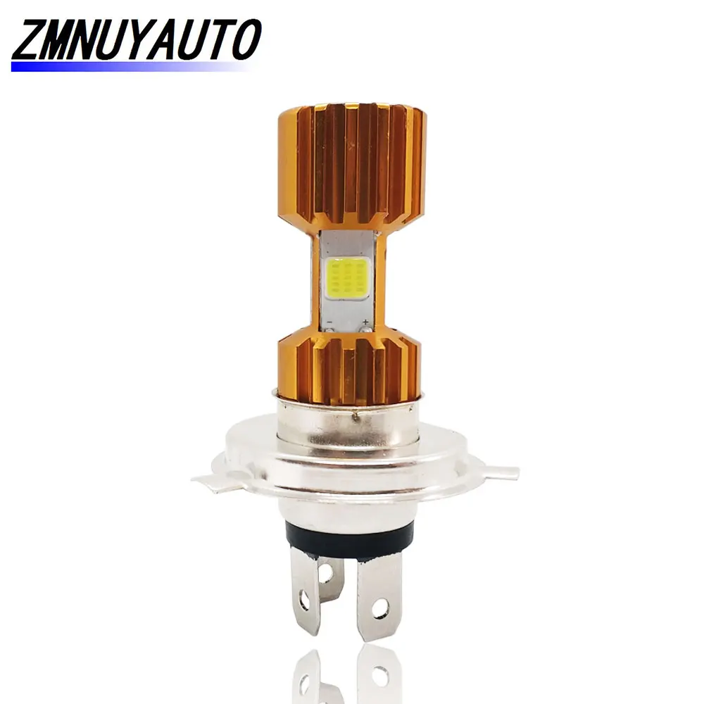 

H4 Led Motorcycle Headlight Headlamp 12V 1500LM LED H4 Led Moto Bulbs White Scooter Accessories DRL Fog Lights For Suzuki