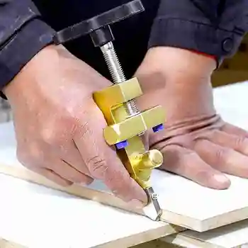 

Professional Easy Glide Glass Tile Cutter One-Piece Aluminum Alloy Tool Tile Cutter Manual High-strength