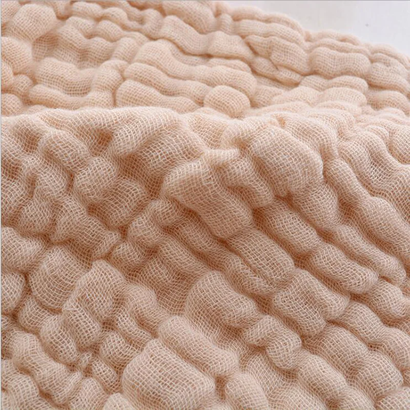 

L01 Gauze Bath Towel Infant Washing Pure Cotton Blanket Newborns 6-Layer Gauze Was 110X110 Infant Gauze Blanket