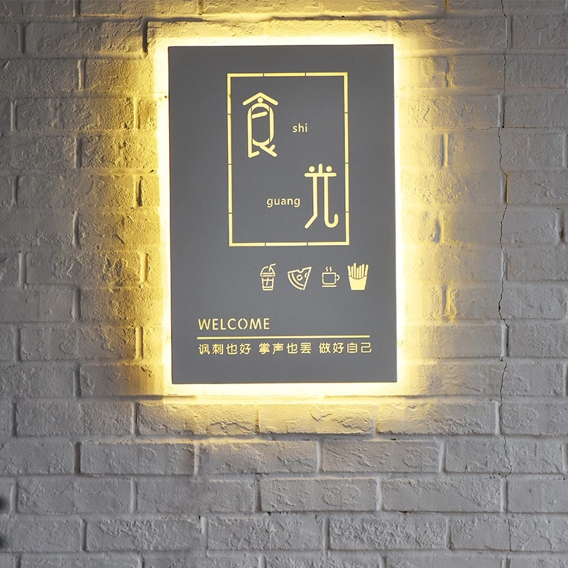 Exterior Illuminated Light Box Signs For Business Outdoor Custom Led Light Box Sign Frame - AliExpress