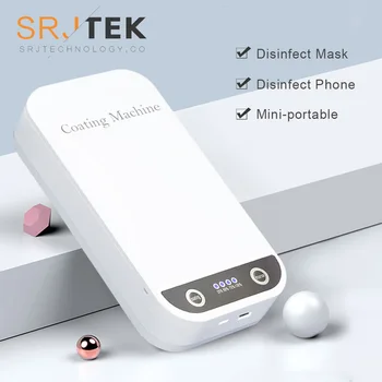 

USB Dual UV Light Phone Sterilizer Box Portable Brush Sterilizer Case Sterilizer Mask Disinfection Boxes Cleaner Esterilizador