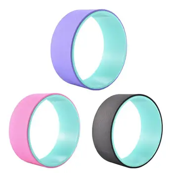 

Yoga Stretch Roller Wheel Bodybuilding Abdominal Fitness Rear Exerciser Massage Relaxation Fitness Equipment