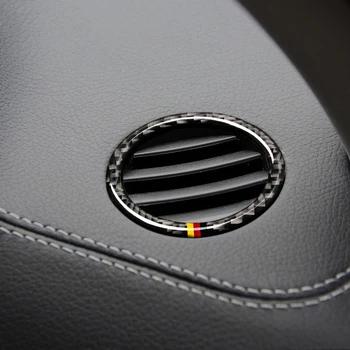 

Car Instrument Vent Frame 3D Stickers Trim Ring Covers For Mercedes GLS - ML 2012-2015 GLE 2015- GL 2013-2015