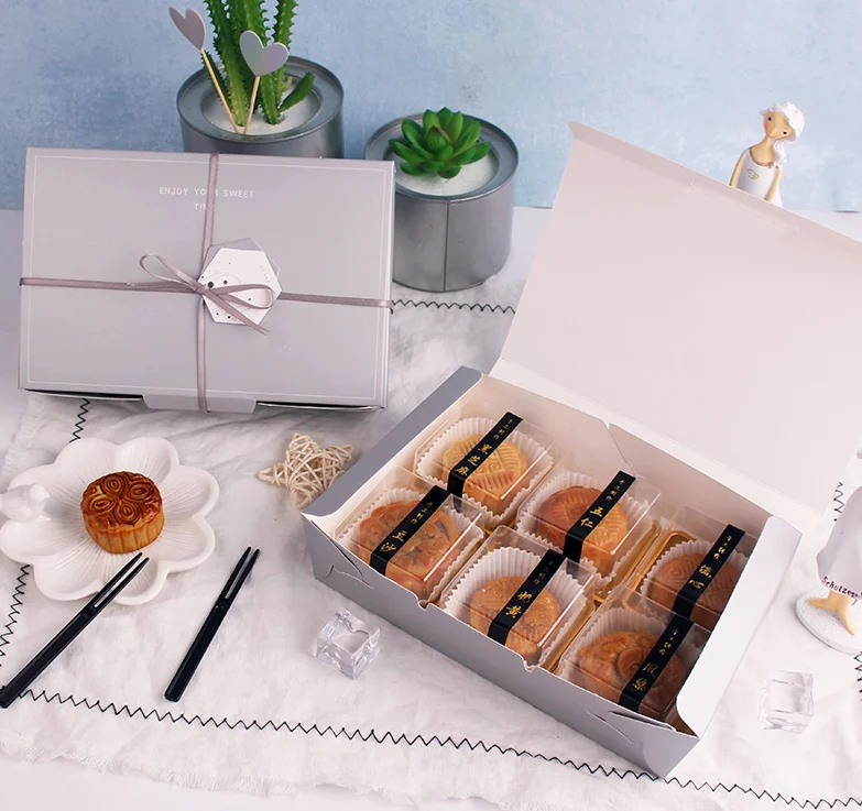 2 Size Kraft Paper Cake Box Party Gift Packing Box Cookie/Candy/Nuts Box/DIY Packing Box 100pcs/lot Free shipping