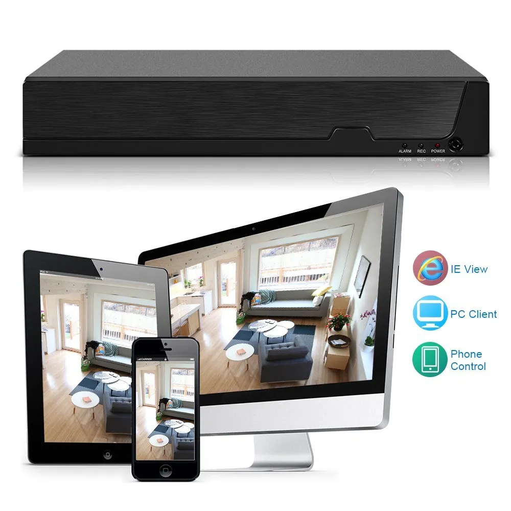 Цифровой видеорегистратор DVR P2P удаленный мониторинг телефона для домашнего