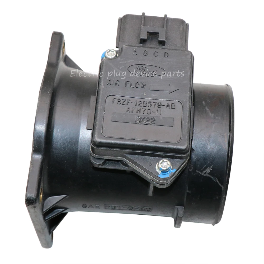 

F6ZF-12B579-AB MAF Mass Air Flow Sensor for Ford Crown Victoria Grand Marquis Lincoln TownCar MF7011 F6ZZ-12B579-AA