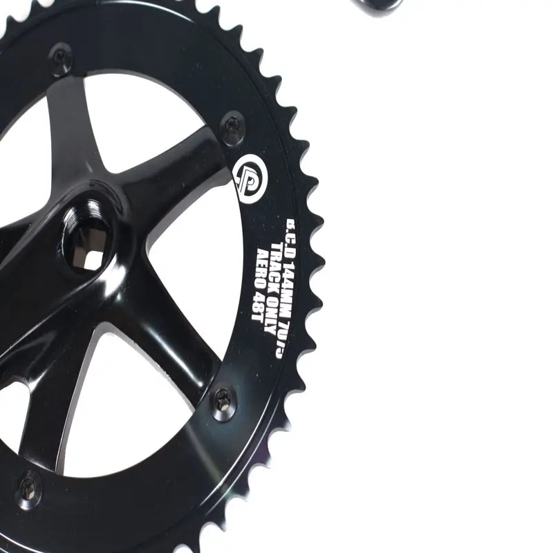 エアロ クランク ピストバイク ROCKBIKES ピスト バイク クランク 49T SIXTHcomponents Hera