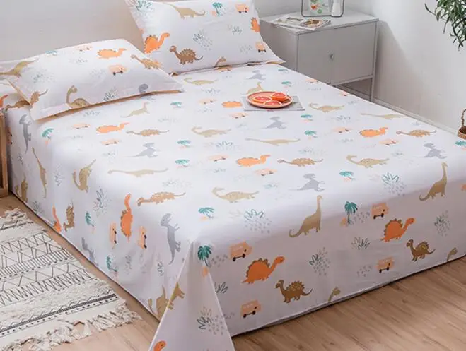 Хлопок простыня, 180 см x 230 см простыня, различные дизайн печати