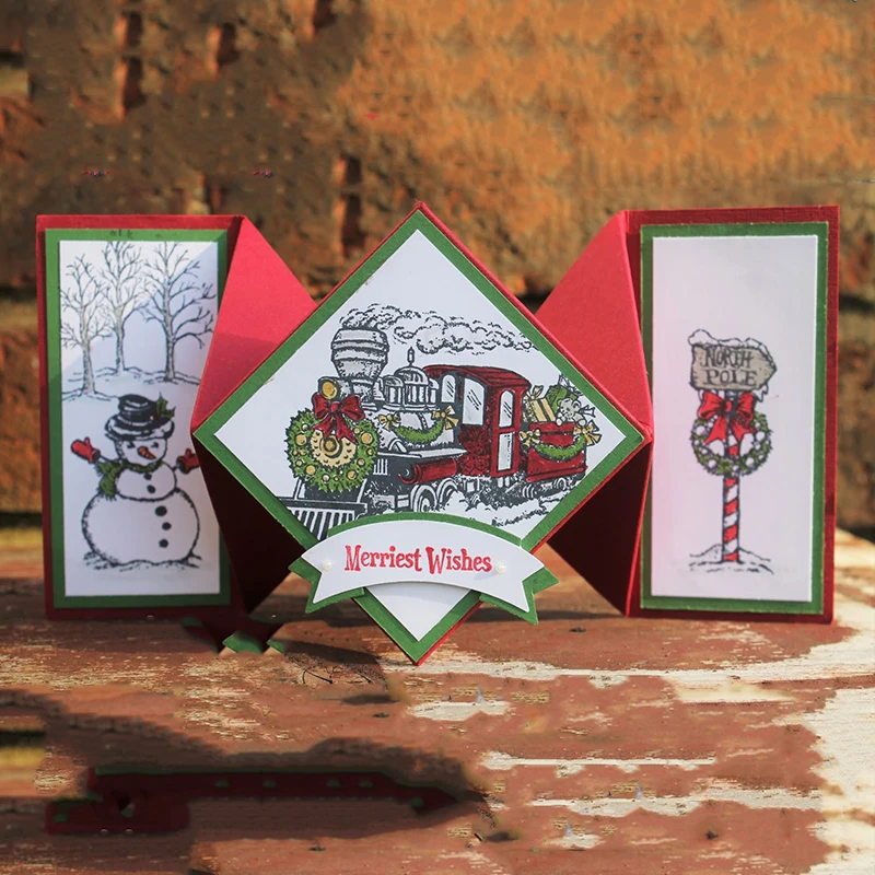 Рождественский поезд штампы и металлические режущие штампы для ...