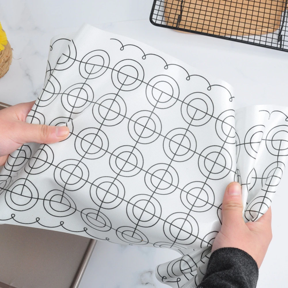 Силиконовый коврик для выпечки печенья, печенья, высокотемпературного сопротивления, бытовой инструмент для выпечки для кухни