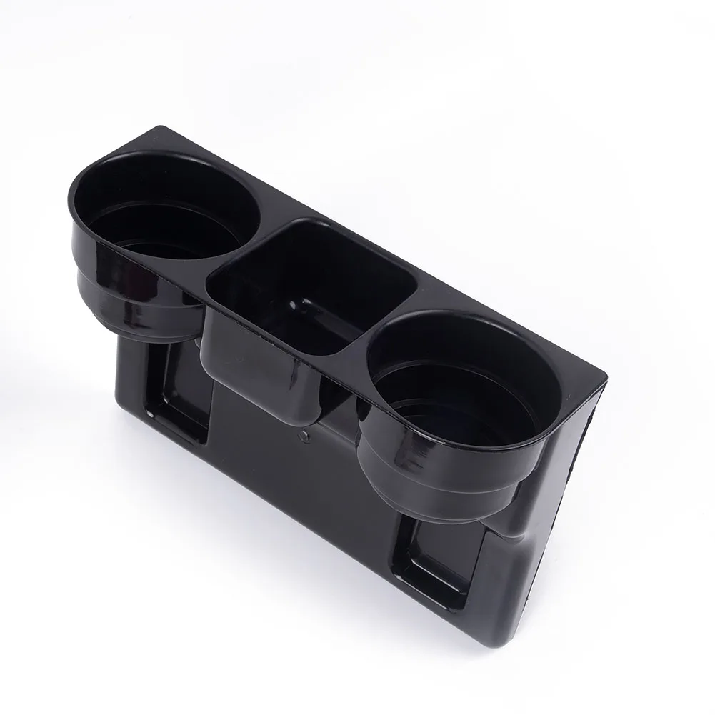 Black ABS car Seat Wedge Cup Holder for additional space 28*21*10cm Car interior decoration car Seat Cup Holder