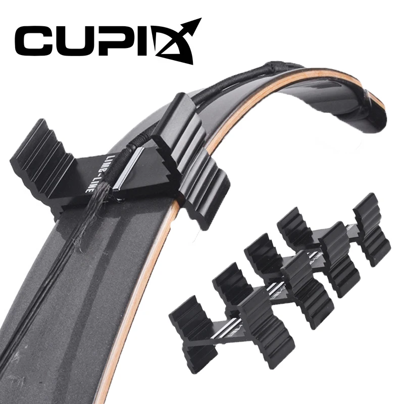 

4pcs/lot Recurve Bow Limb Center Line Adjustment Tool Fittings 20mm-34.5mm width Bow limbs for Archery Hunting Shooting