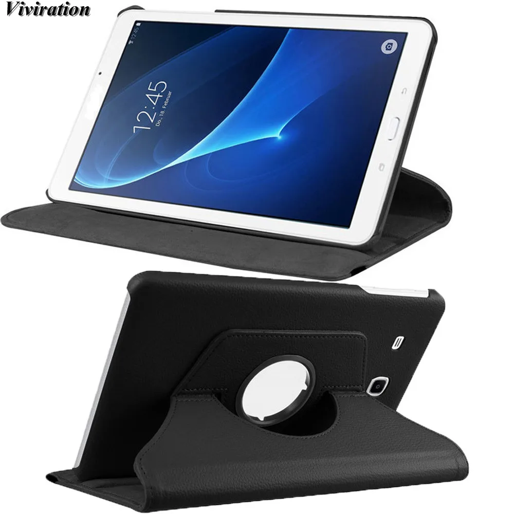 

PU Flexible 360 Rotation Cover For Samsung Galaxy Tab E 9.6 T560 T561 Case Tablet Netbook Leather Protect Shell Stand Cover Case
