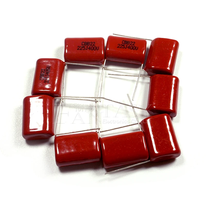 400V225J 2.2UF Pitch 20M 225J400V 225 400V 2200PF CBB Polypropylene film capacitor 10PCS
