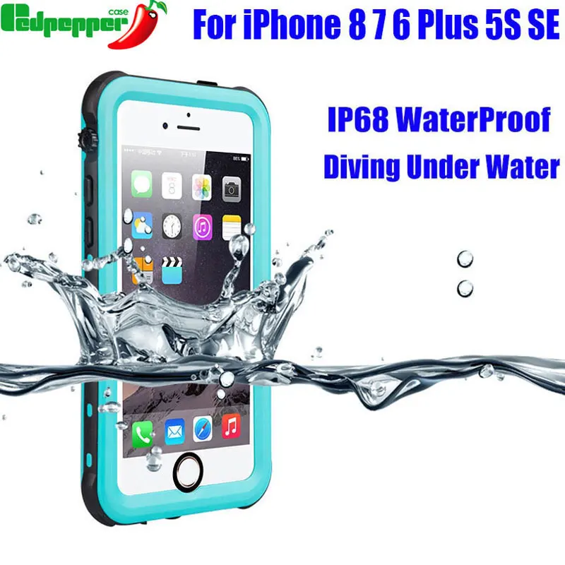 Redpepper брендовый водонепроницаемый чехол для телефона IPhone 8 7 6S Plus 5S SE 2020 Dot Series IP68